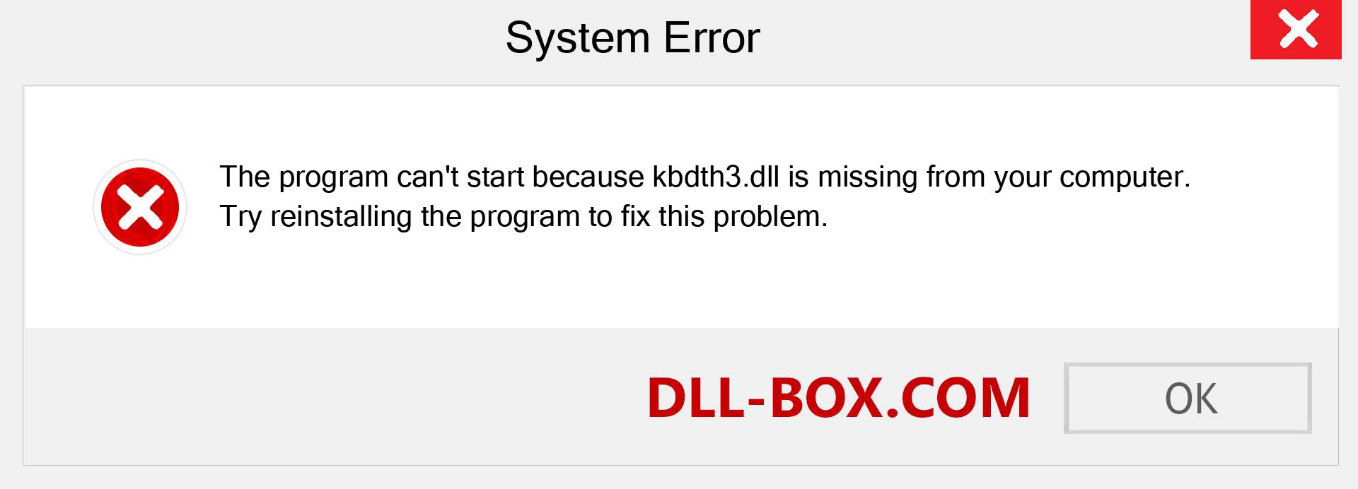  kbdth3.dll file is missing?. Download for Windows 7, 8, 10 - Fix  kbdth3 dll Missing Error on Windows, photos, images